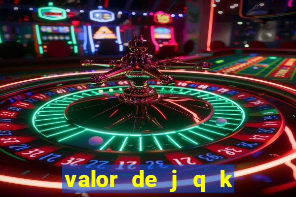 valor de j q k en blackjack